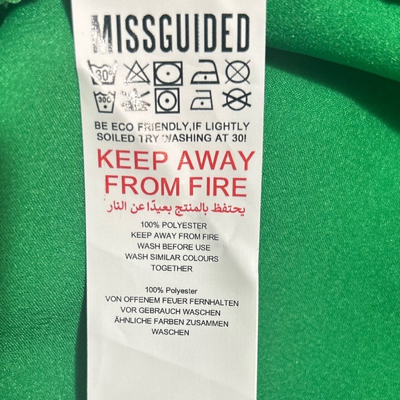 Misguided oversized button up size 10 - Picture 10 of 10